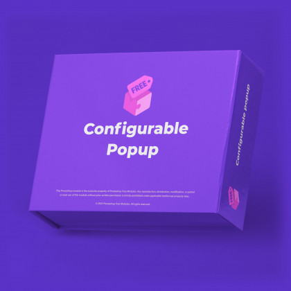 Popup configurable